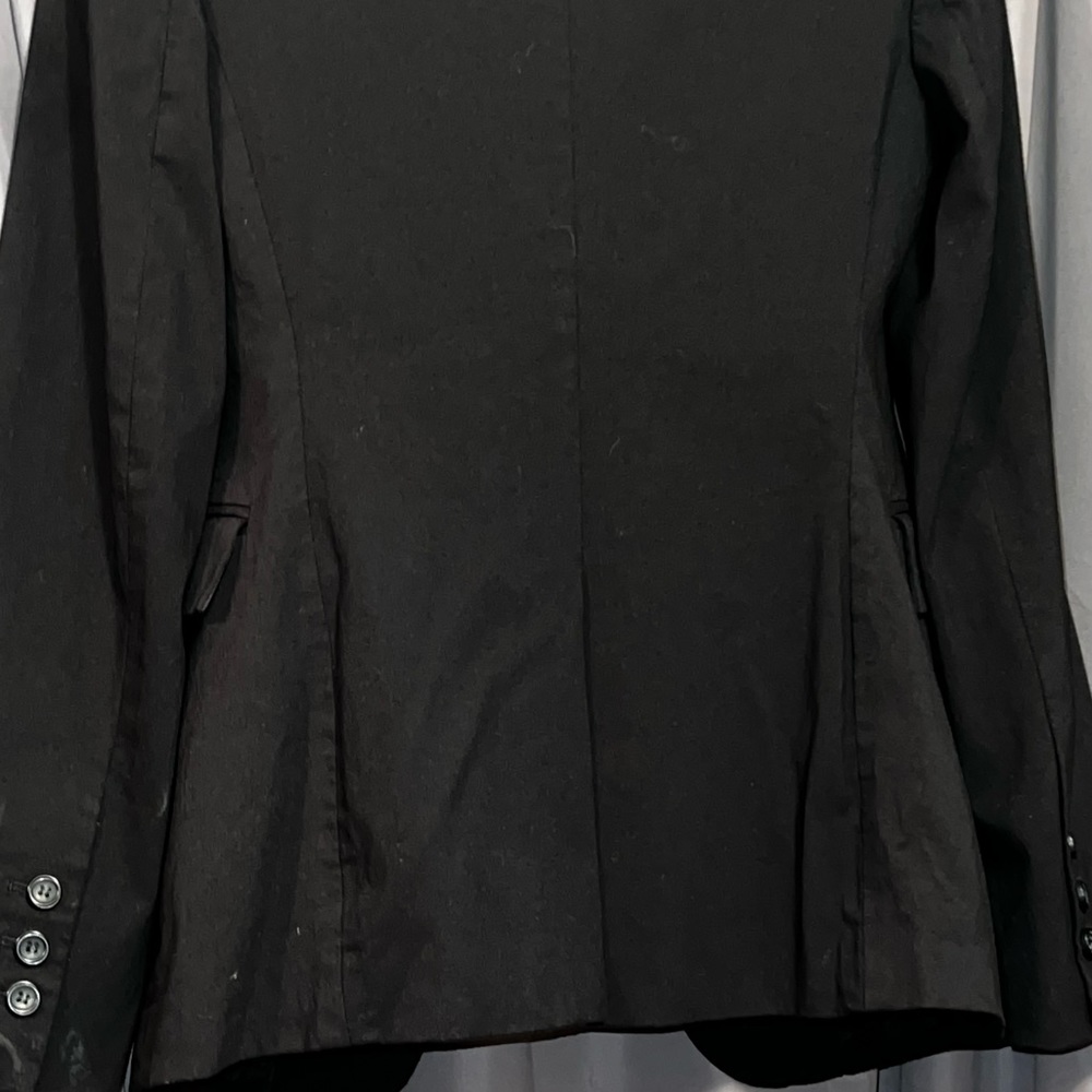 Express Design Studio Size 4 Black Button Up Blaz… - image 6